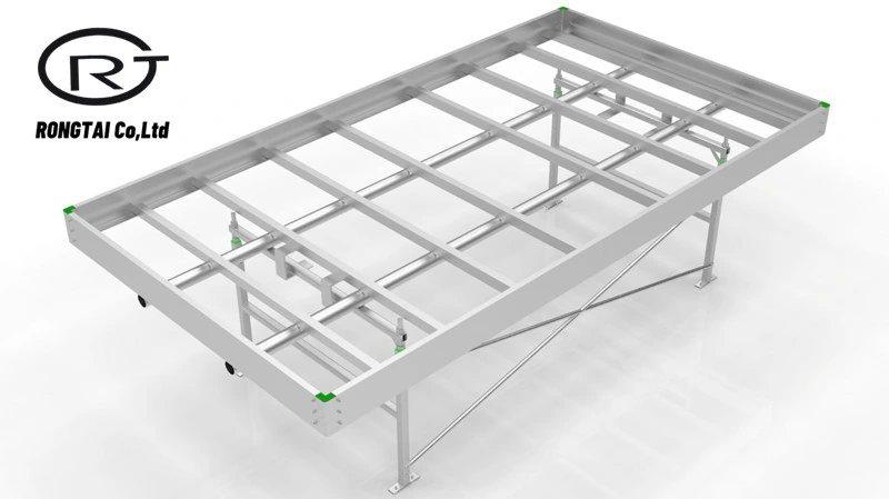 Hydroponic System Grow Rack Greenhouse Rolling Bench