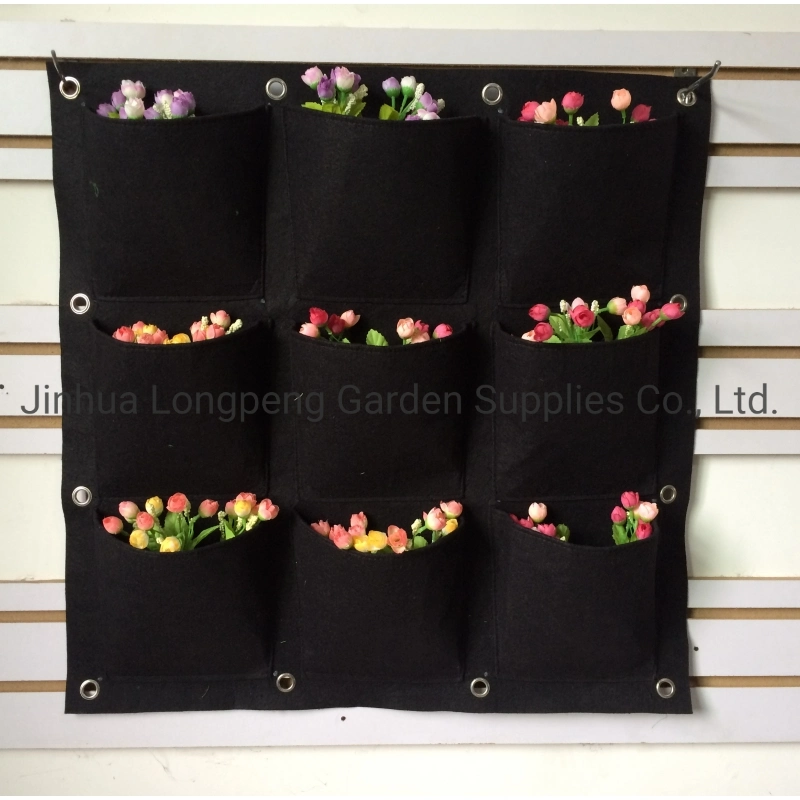 25 Pockets Hanging Vertical Garden Wall Planter, Vertical Decoration Garden Pots and Planters