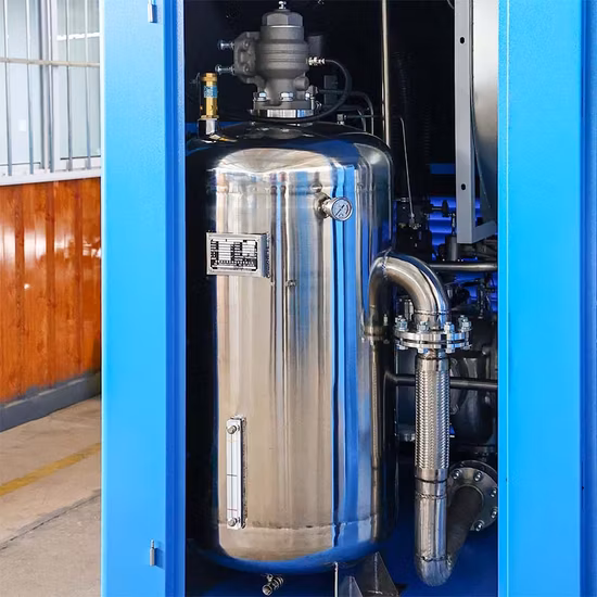 Compressore d'aria a vite di buona qualità Compressore rotativo a trasmissione diretta 37kw / 50hp Compresor De Aire in vendita